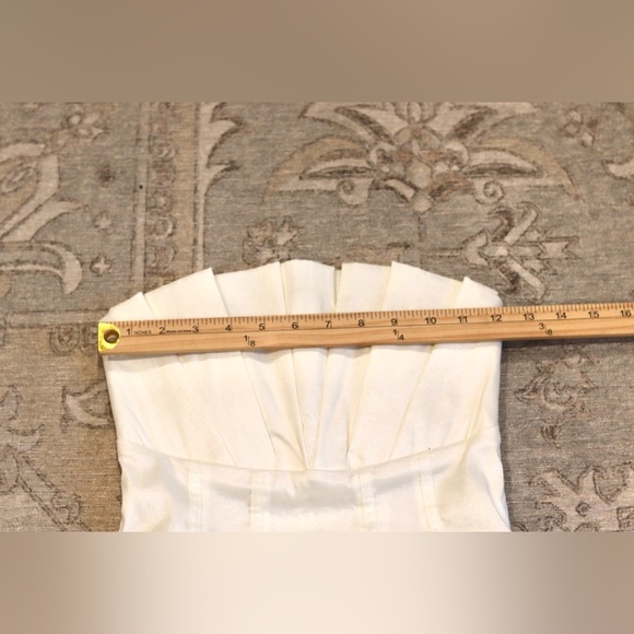 Romeo and Juliet Couture taffeta peplum mini dress Sz Small (runs small) NWT - Picture 5 of 7